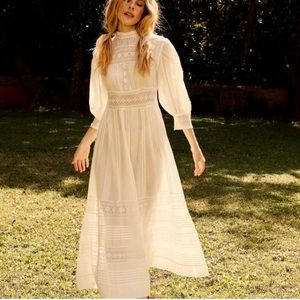 NWT DOEN MAGNOLIA DRESS XL SALT